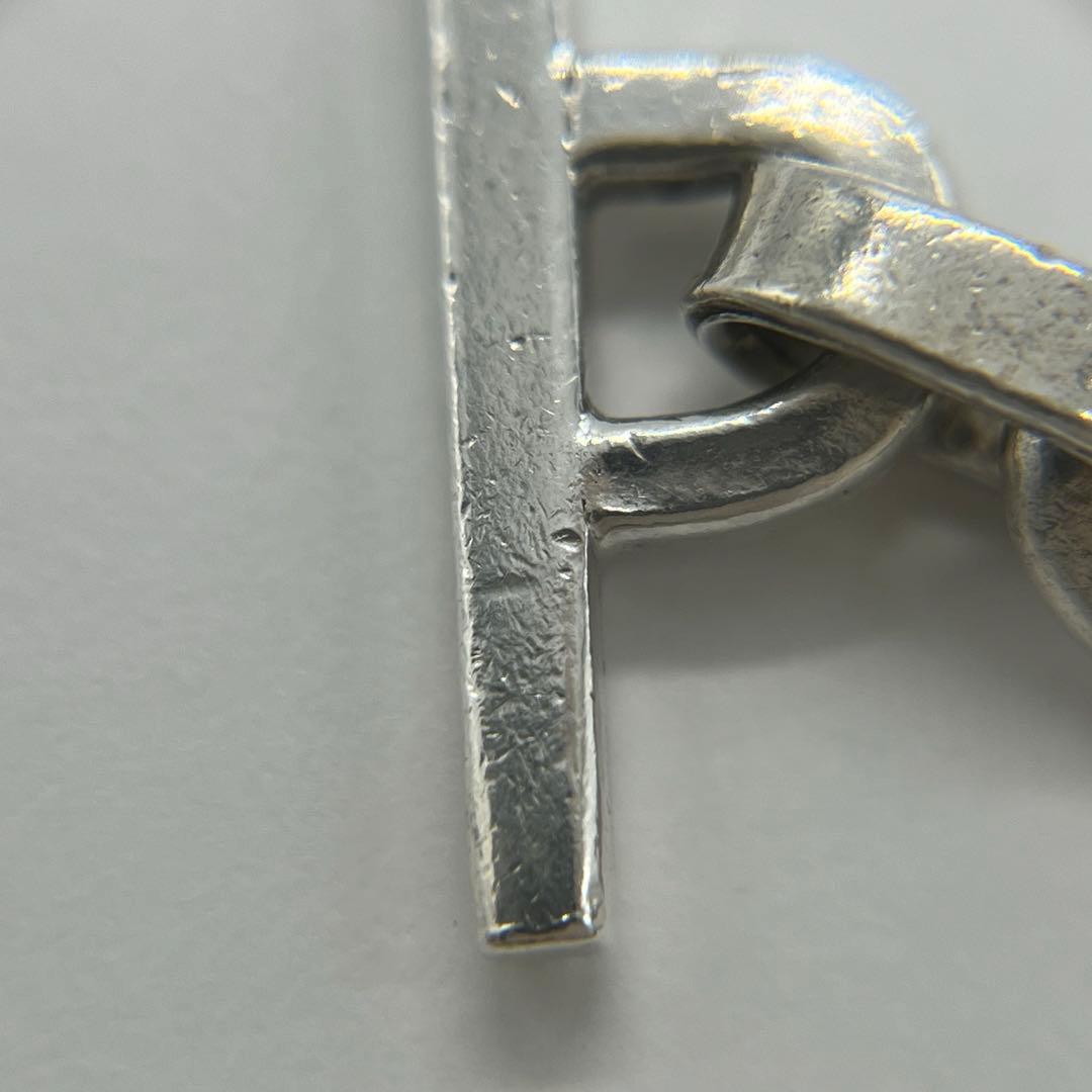 グッチ GUCCI オーバルリンクチェーンブレスレット ホースビット メキシコ製