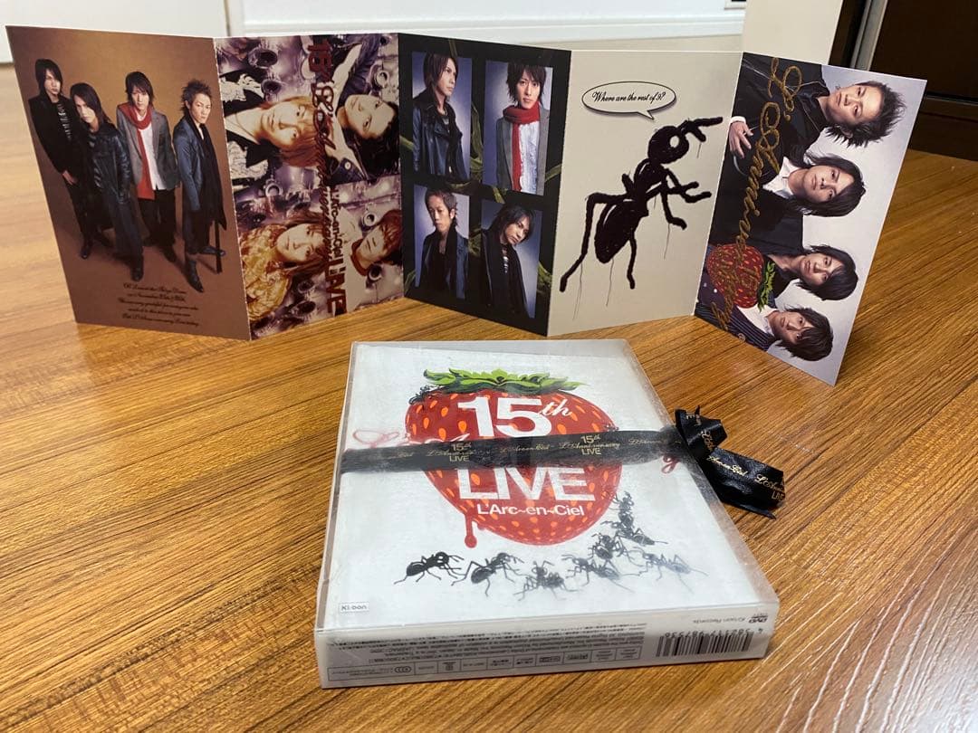 L'Arc〜en〜Ciel DVD2本セット ポストカード付き - メルカリ