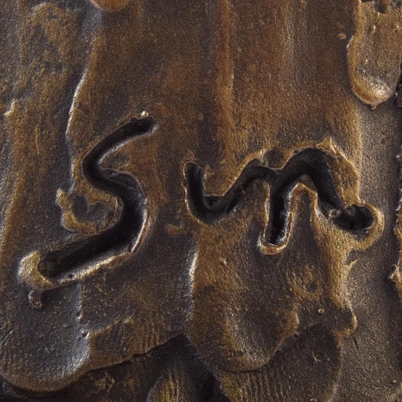 彫刻家 山本眞輔作 ブロンズ 「装い」 重さ約1.2㎏ C R8108 - メルカリ