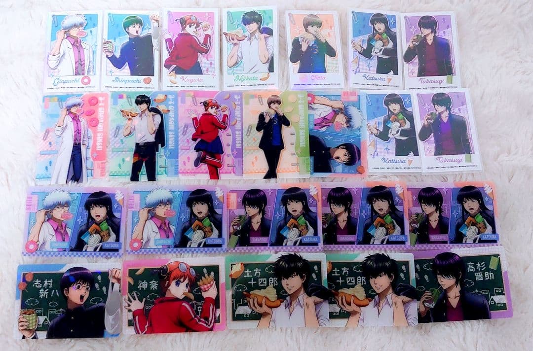 【新品未使用】銀魂 アクリルスタンド 缶バッジ グッズまとめ売り