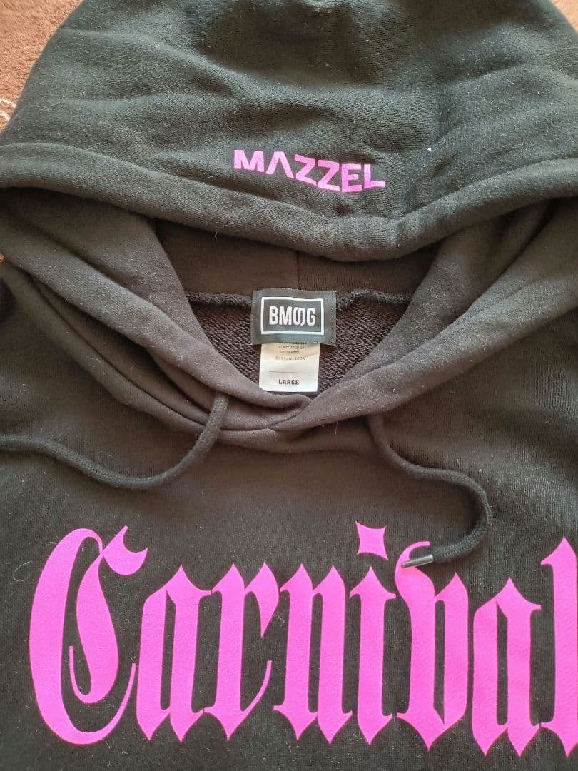 MAZZEL（マーゼル）Carnivalパーカー L - メルカリ