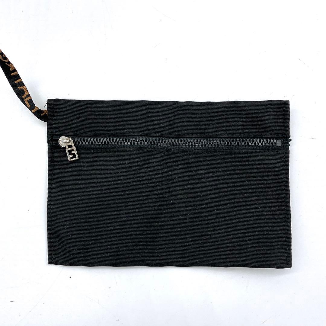 【FENDI】2wayミニボストンバッグ　ロゴライン　ナイロン　ブラック