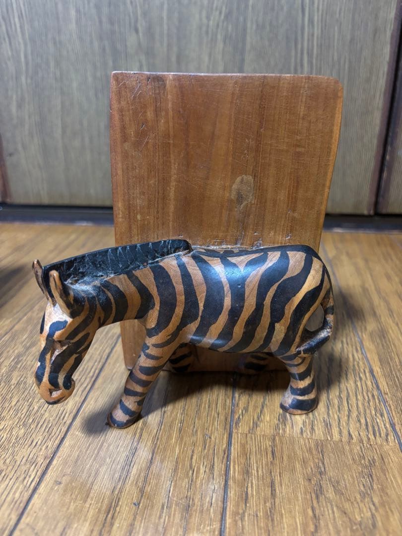 ブックエンド ブックスタンド エジプト 木彫彫刻