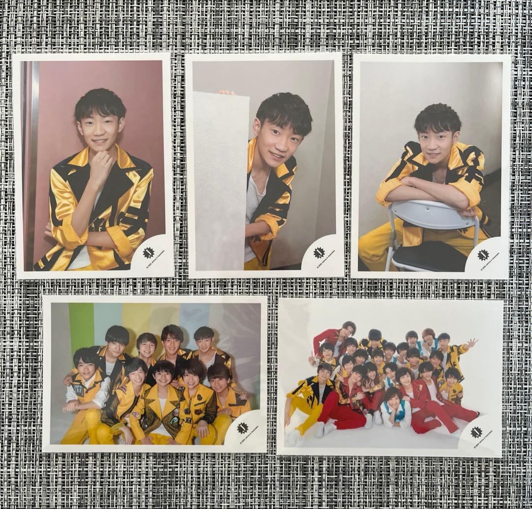 少年忍者 川﨑星輝 歴代公式写真 全種類 (ジャニーズショップ時代)