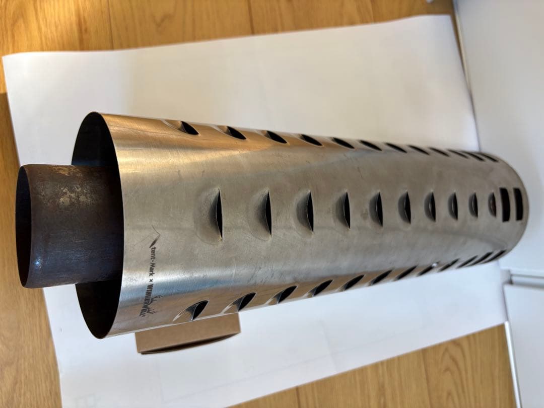 Tent-mark Winnerwell 薪ストーブ 三重煙突 Ｍ(63mm)