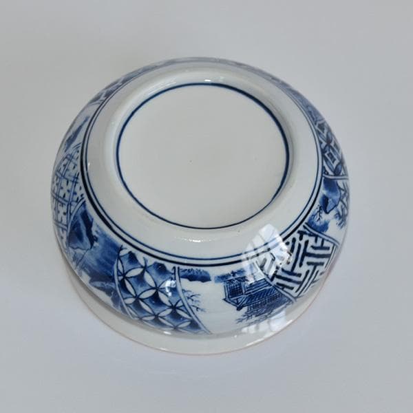 煎茶道 みずこぼし染付建水05