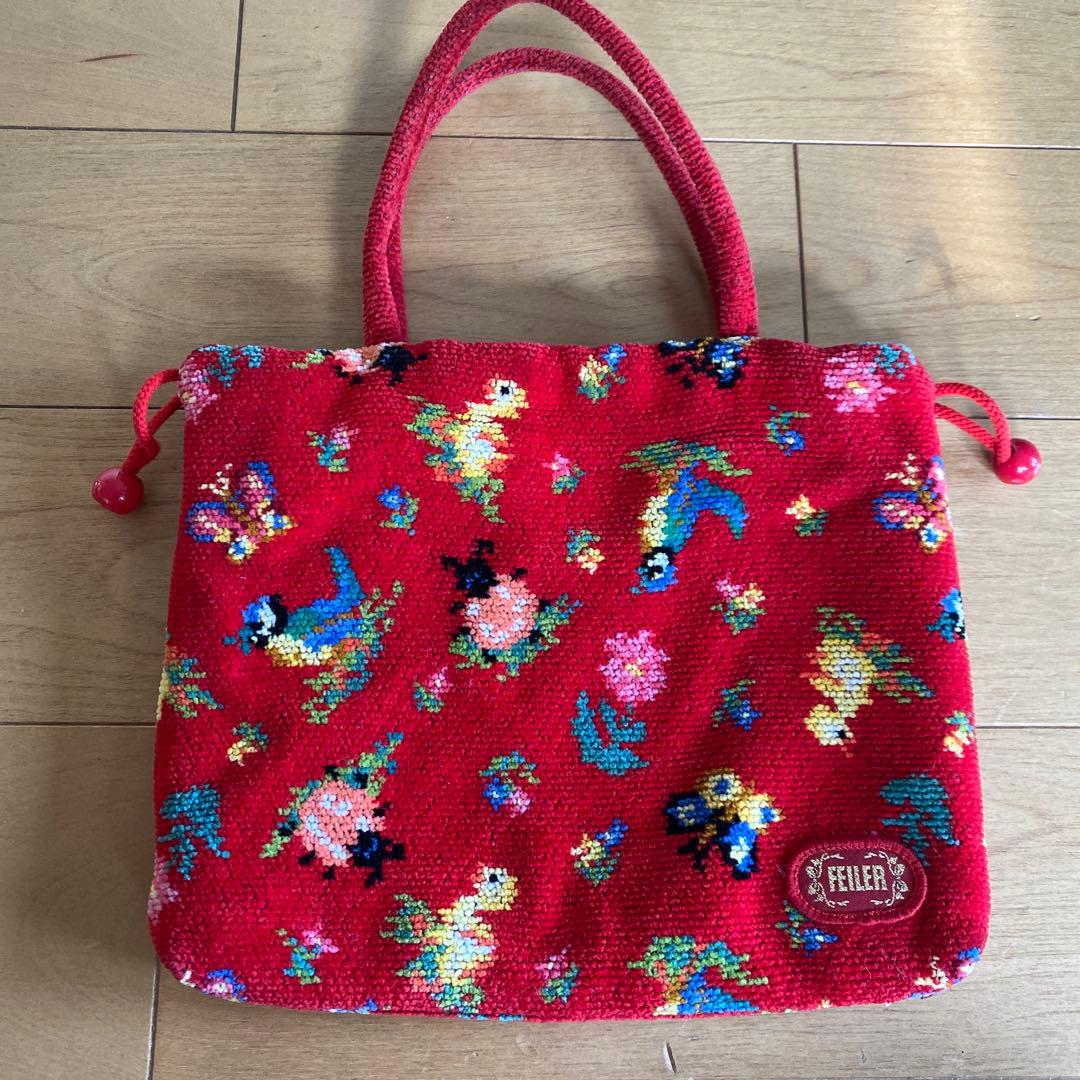 FEILER フェイラー ハイジ 巾着バック ちびたこ】【フェイラー】ハイジ