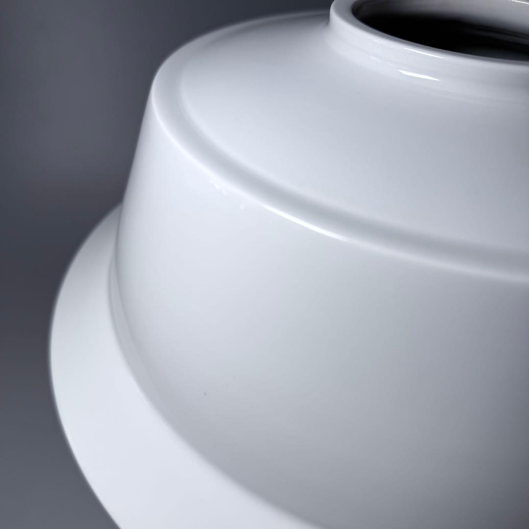 県重要無形文化財指定　中村清六　『青白磁釜形壺』　上位作　共箱付　無傷　高麗庵