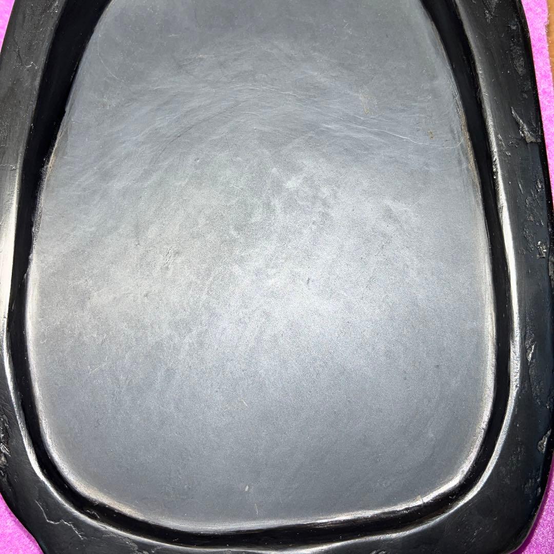 ⭕️雨畑硯 現代の名工 雨宮峯硯 20cm超え 大型自然硯 M109248700 - 書