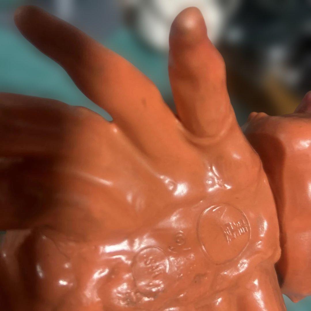 特撮フィギュア ￼エビラ、ゴジラ南海の大決闘マルサンスタンダードサイズ初期型