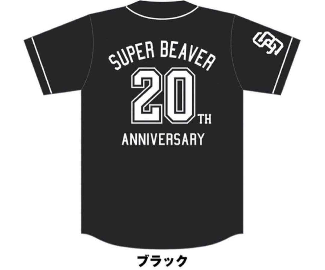 SUPER BEAVER ベースボールシャツ ブラック Lサイズ ユニホーム 黒