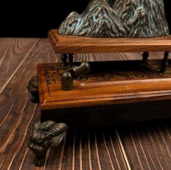 激レア！細工銅製 弥勒仏笑仏 開運財運風水置物 - 置物アウトレット