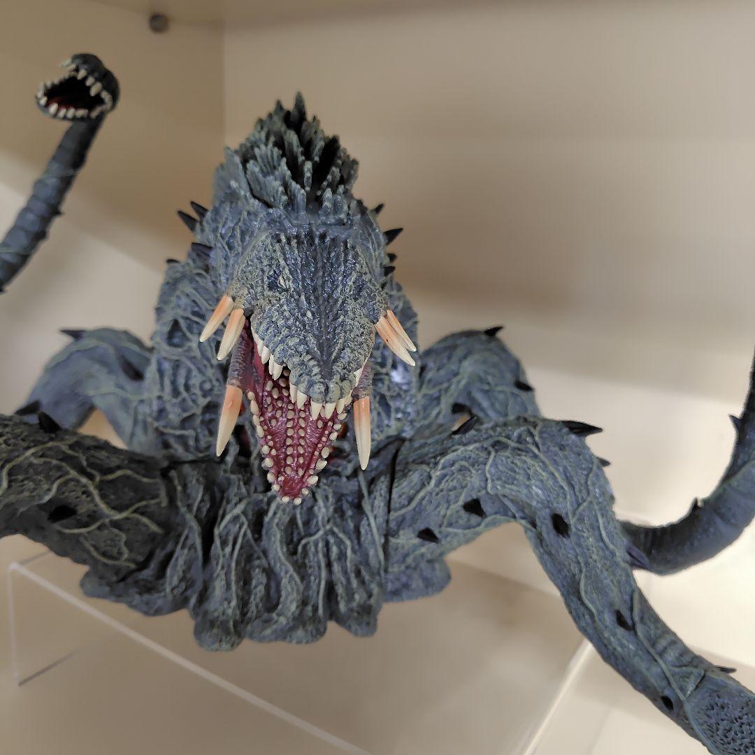 【組み立て済２体】東宝怪獣コレクション　ゴジラ ＆ ビオランテ