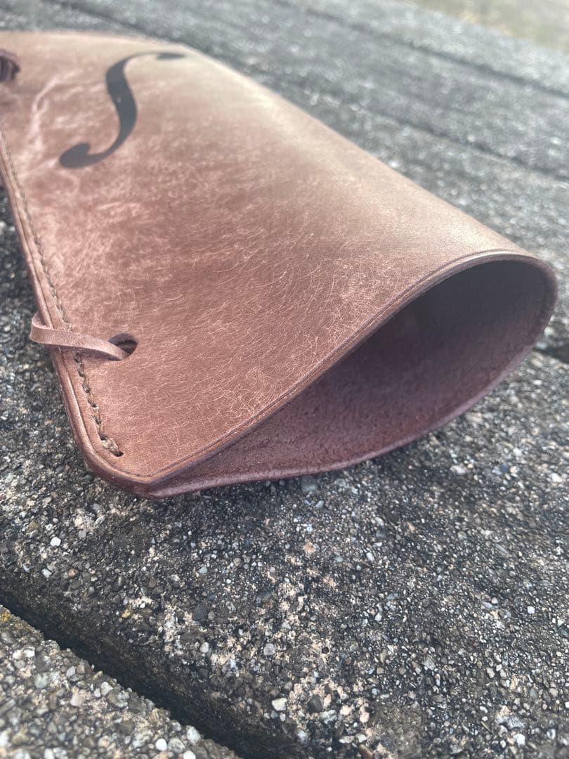 コントラバス ウッドベース弓ホルスター【MAYA T.MORO】 F字孔彫刻