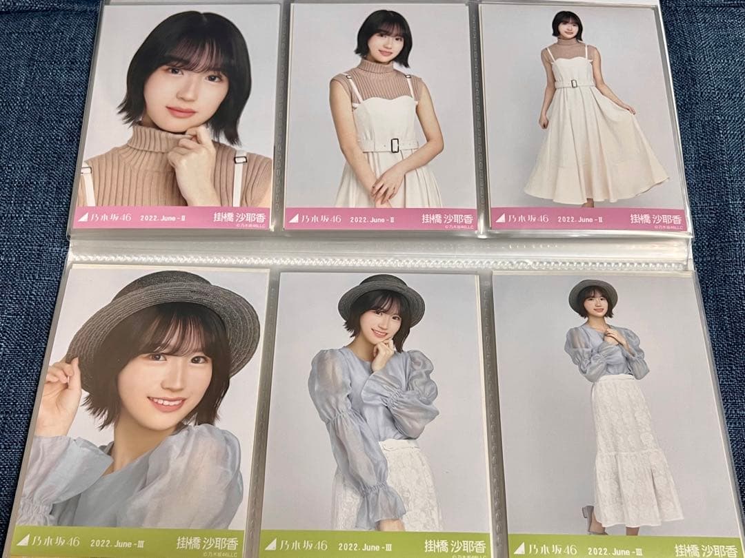 乃木坂46 乃木フェス 掛橋沙耶香 直筆サイン入りフォトアルバム＋生写真