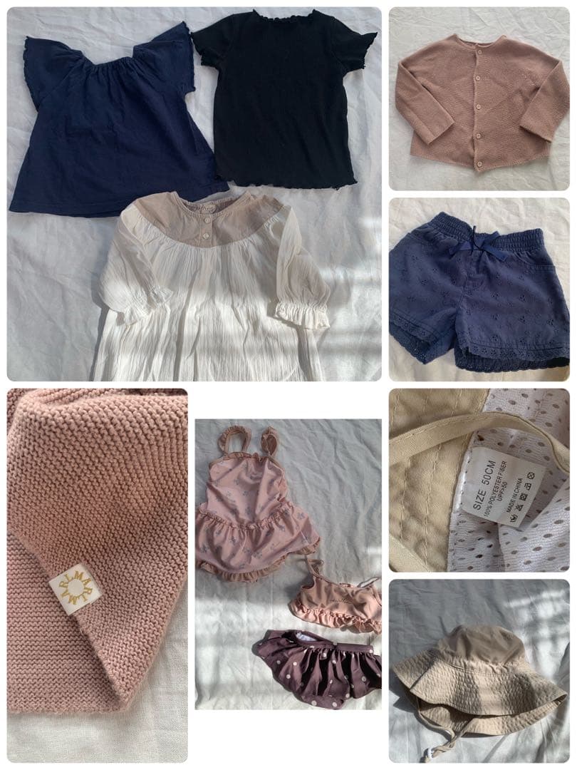 【3/18までの限定価格】ベビー服 80 90 95 女の子 まとめ売り 39点