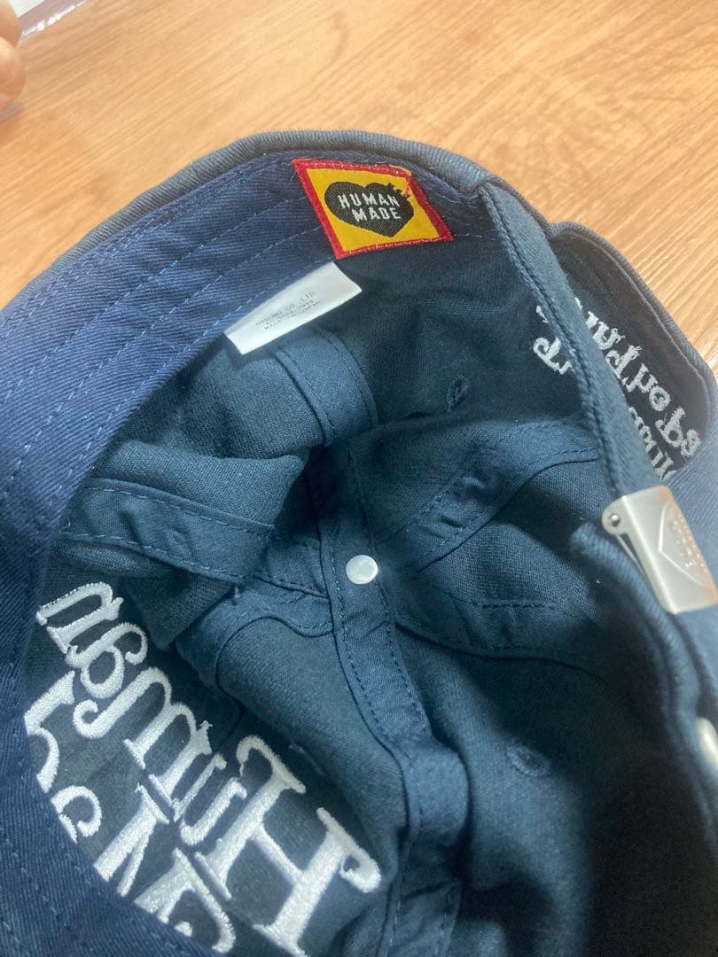 HUMAN MADE 6 Panel Cap \"Navy\" 新品未使用