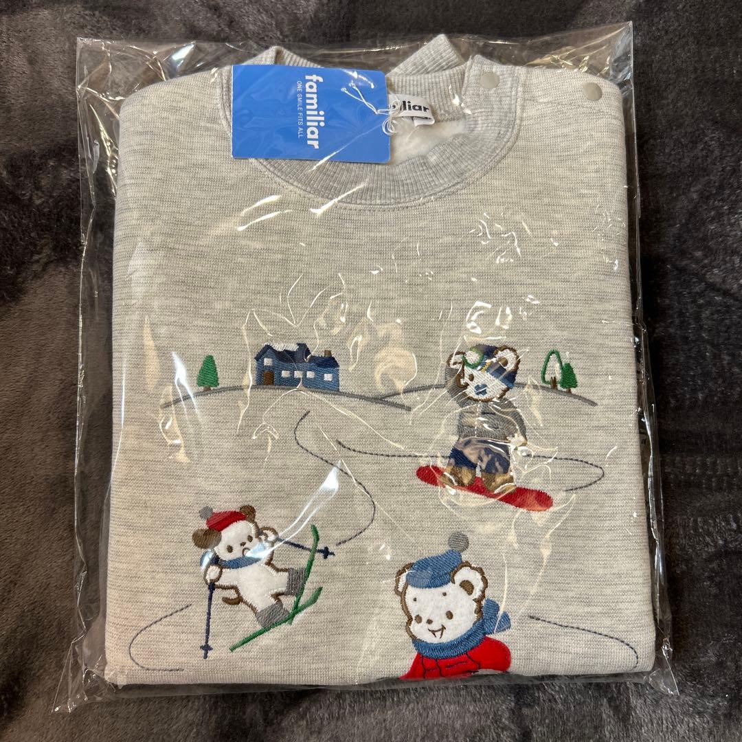 ぴこなこ【新品】ファミリア　トレーナー120