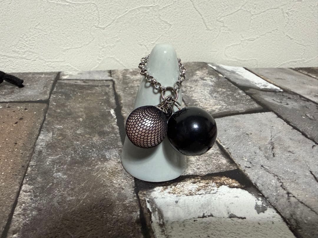 LIMI feu リミフゥ リング -(11号位) 黒xピンク系