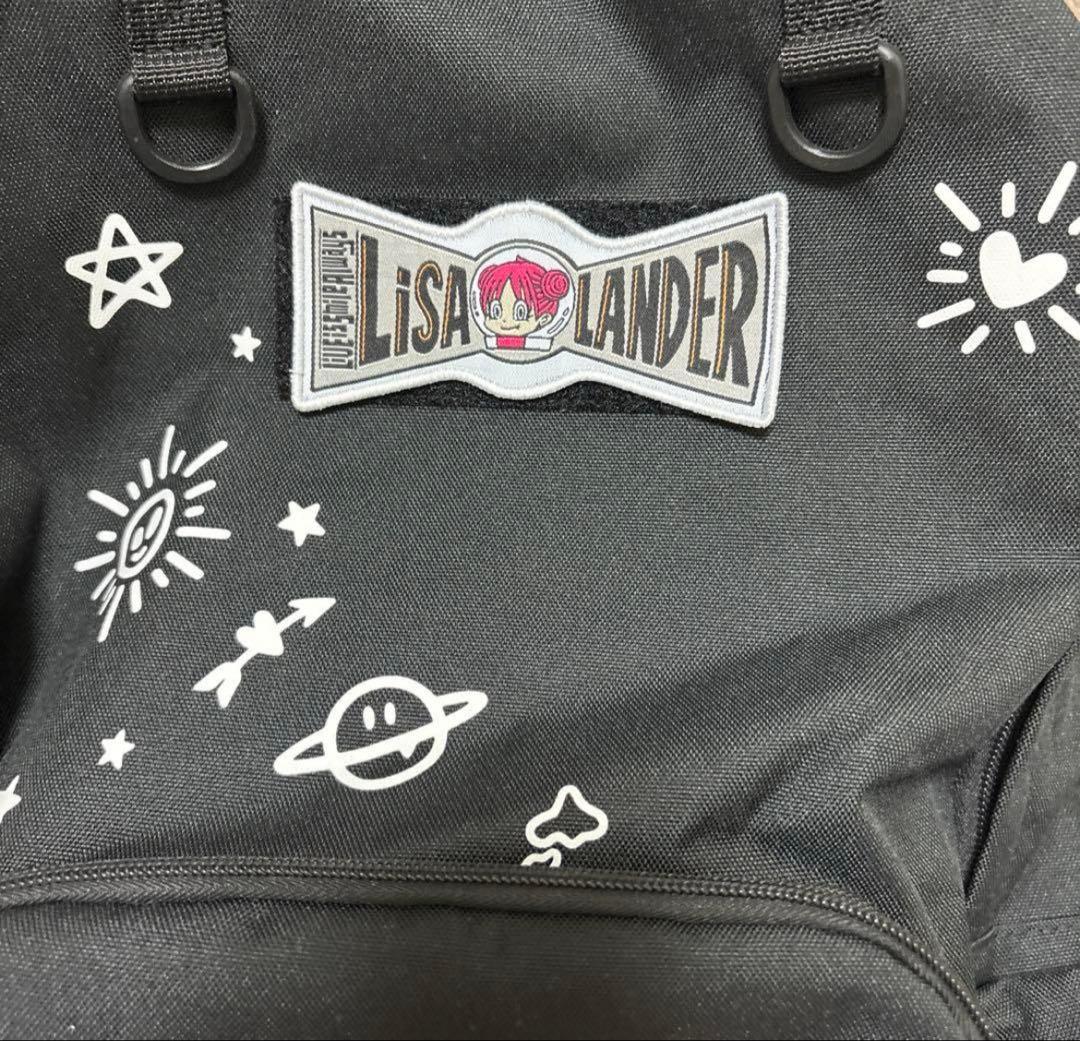 LISA ブラックバックショルダーバッグ 宇宙モチーフ ブラック セット