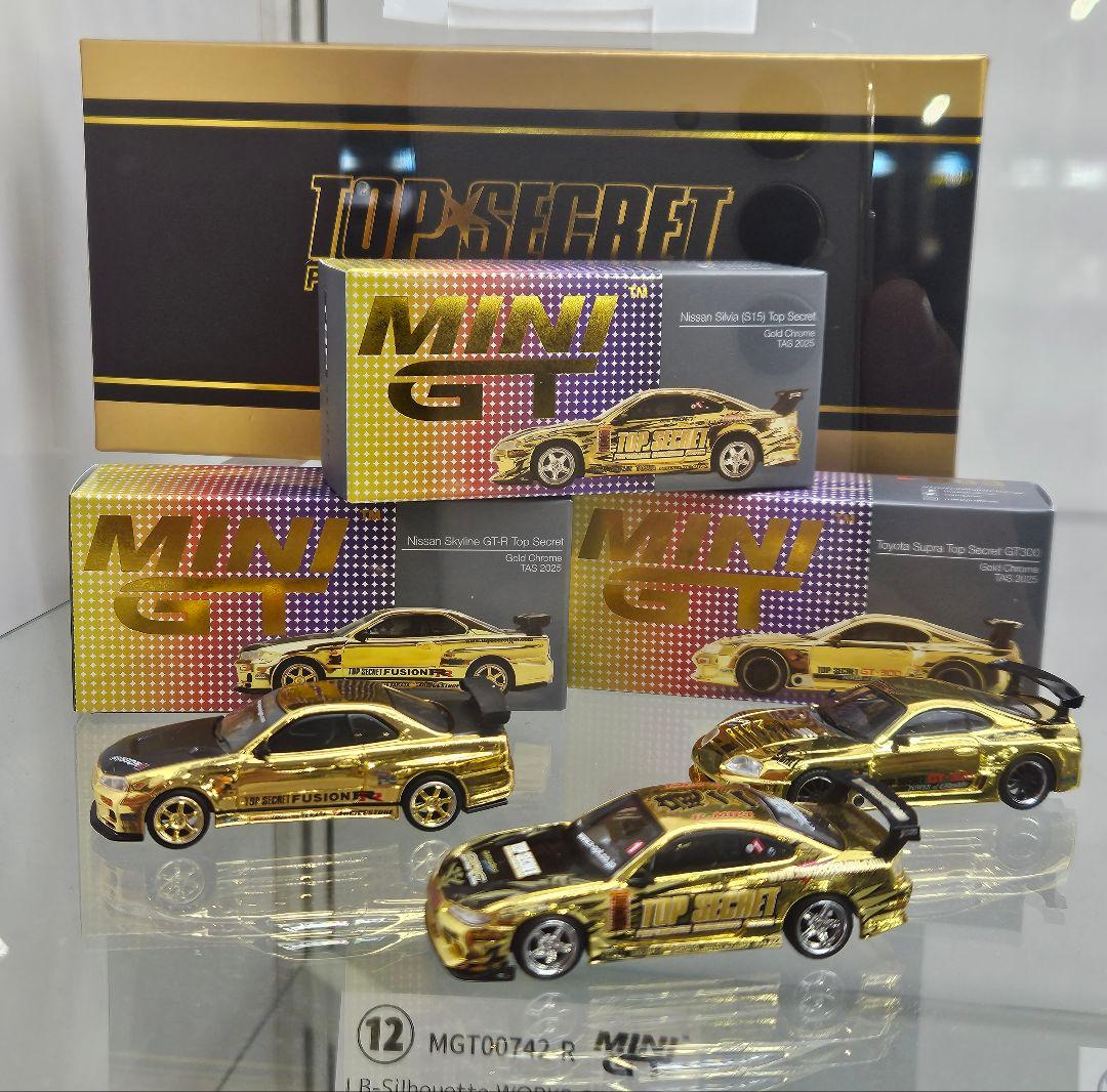 東京オートサロン2025 限定 TOP SECRET MINIGT 3台セット②