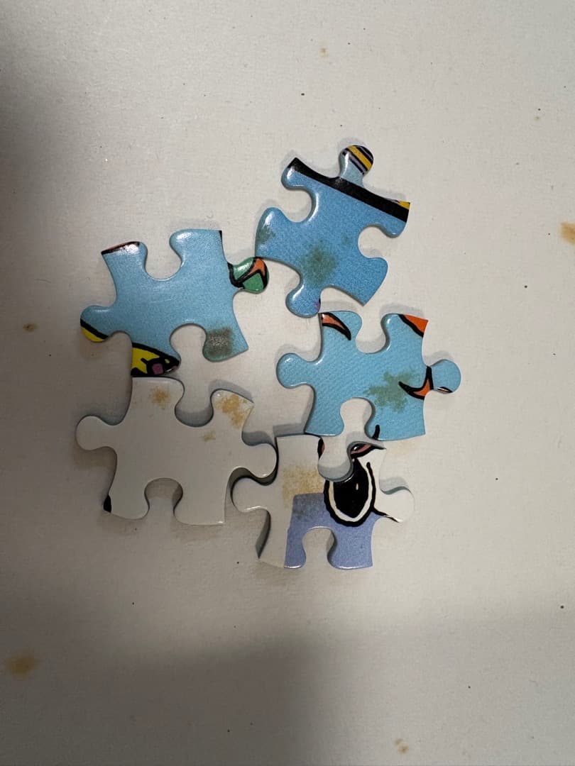 中古品】スヌーピーカレンダージグソーパズル 1989年版 1000ピース