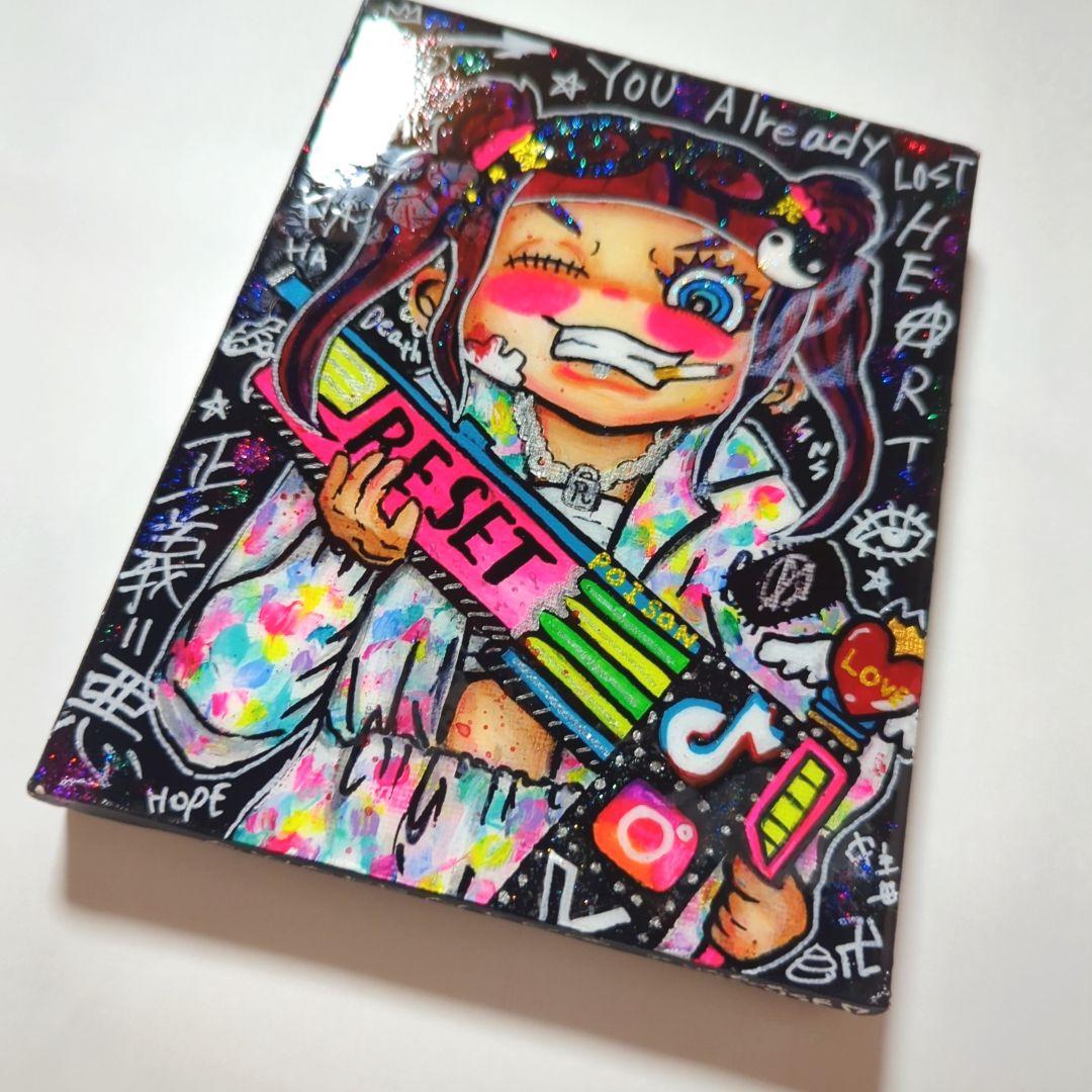 【一点物イラストアート】You already lost HEART【現代アート