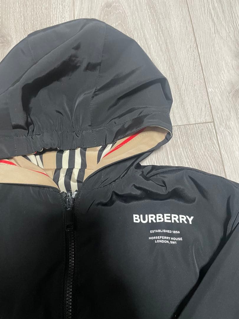 Burberry 　バーバリー　ナイロンジャケット　リバーシブル　90