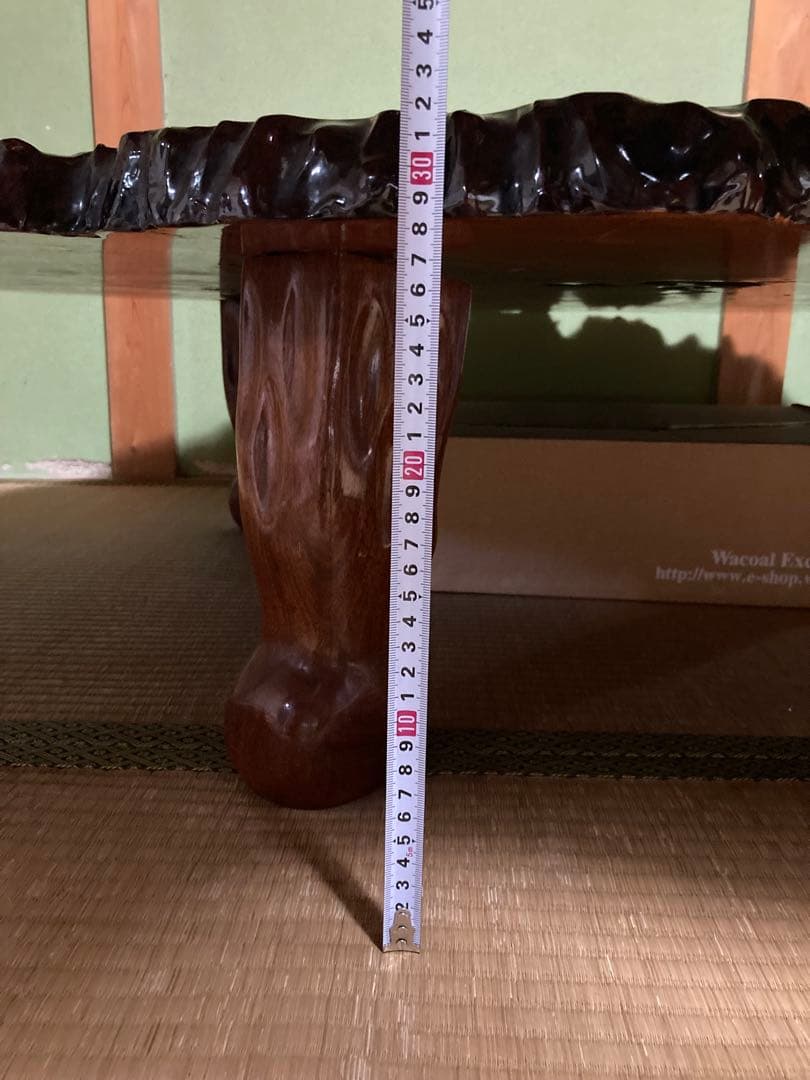 user e25f308cさん専用 送料込 花梨 （かりん）テーブル 座卓 - メルカリ