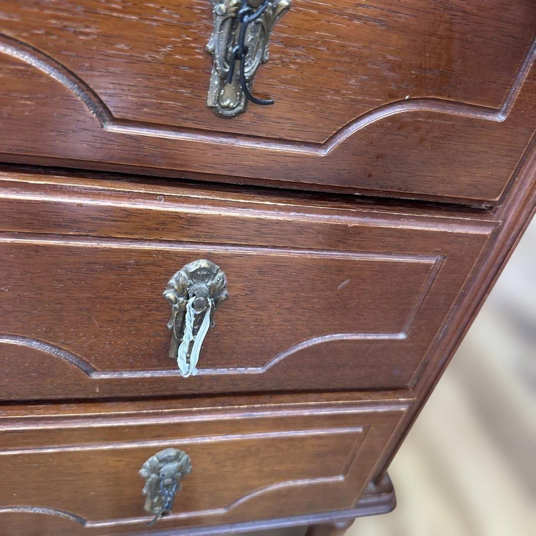 AYANO CRAFT 綾野製作所木製 キャビネット電話台 レトロ ヘッドボード