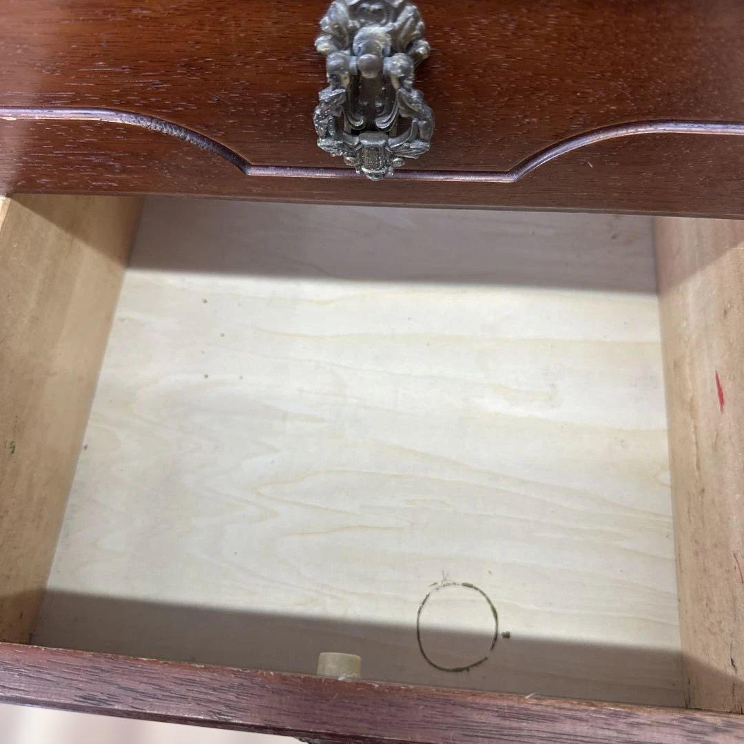 AYANO CRAFT 綾野製作所木製 キャビネット電話台 レトロ ヘッドボード