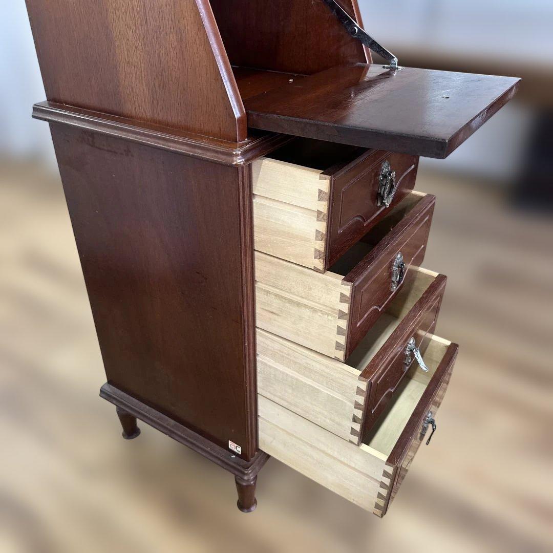 AYANO CRAFT 綾野製作所木製 キャビネット電話台 レトロ ヘッドボード