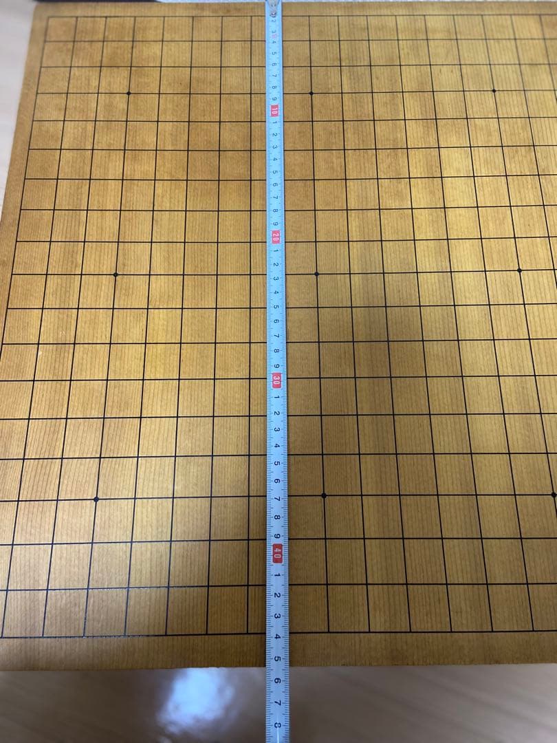 本榧 碁盤 木裏 板目 五寸 繊細な木目 囲碁 将棋 超重量 貴重