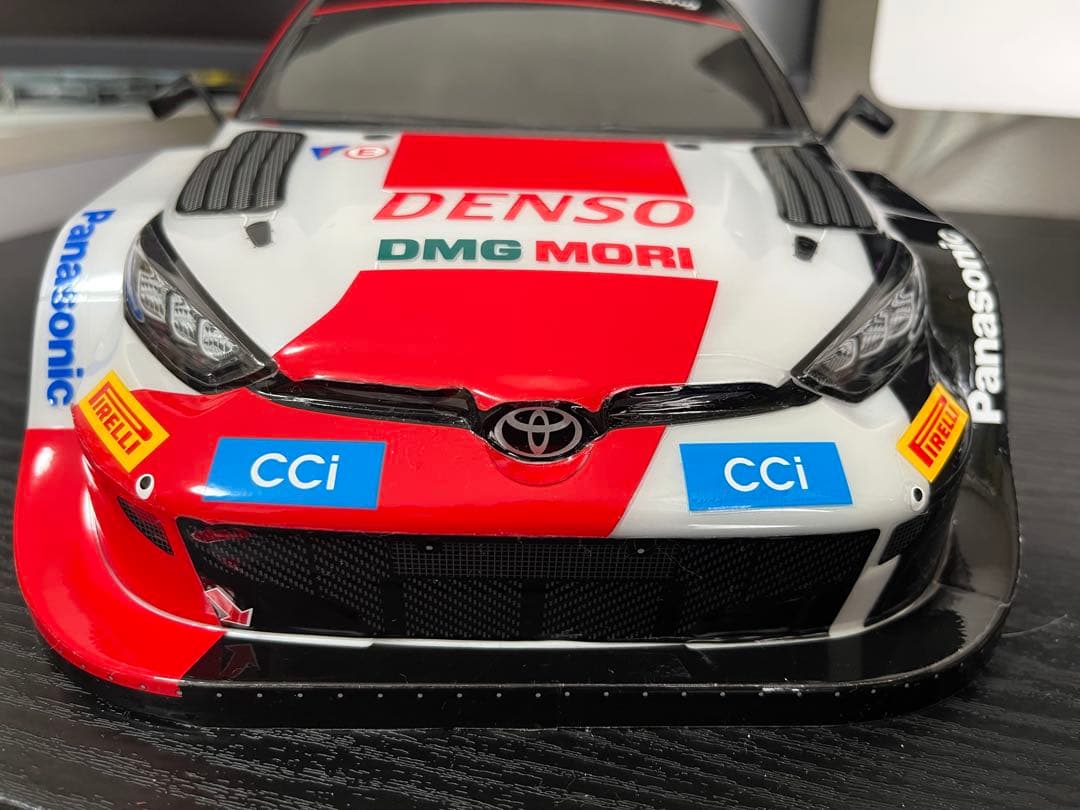 タミヤ ガズー レーシング WRT/GR ヤリス ラリー1 ハイブリッド ボディ