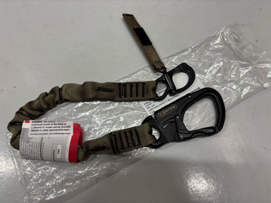 yates 565T PERSONAL 米軍 ランヤード 565 Helo Personal Retention