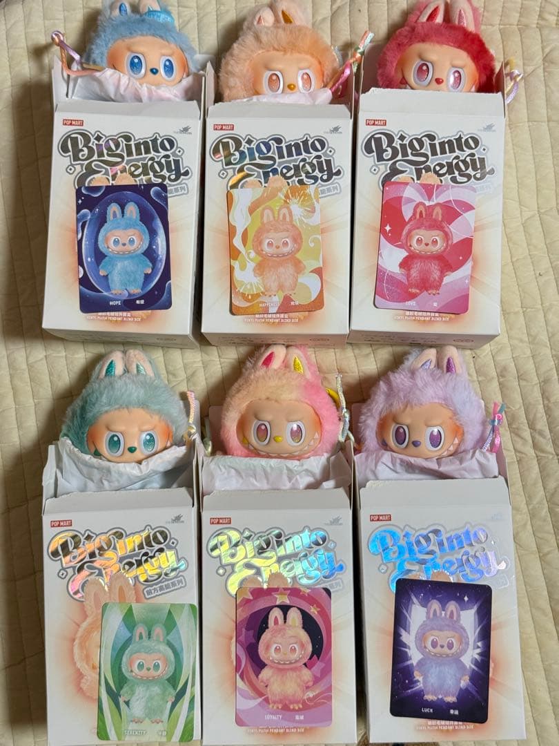 POPMART THE MONSTERS Big into Energy 6個