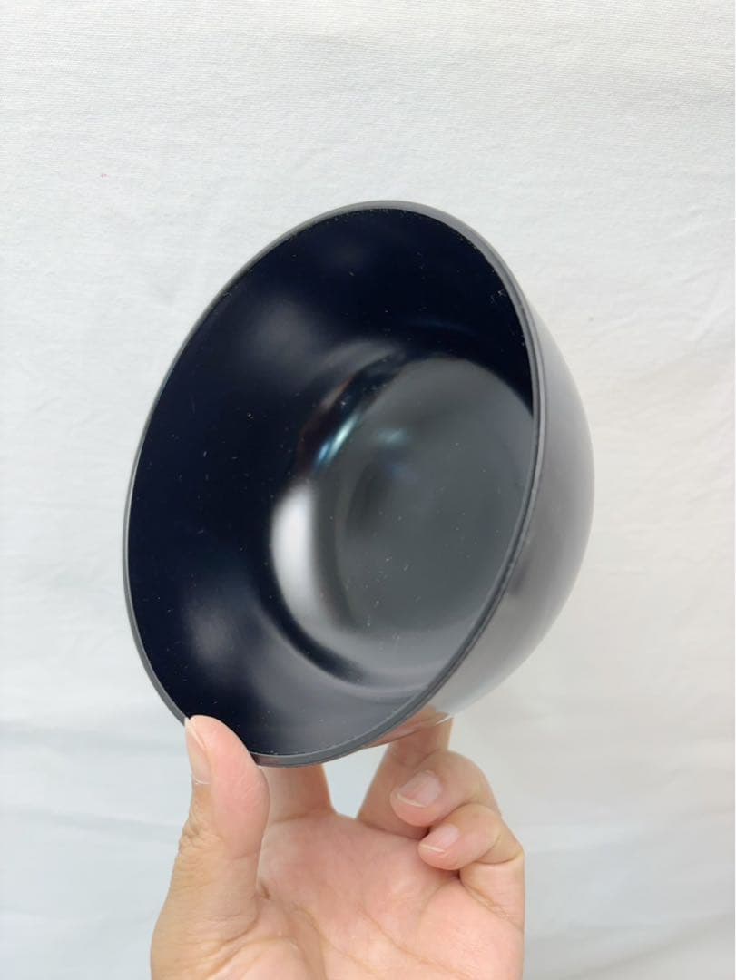 ほぼ未使用 懐石道具 四つ碗 応量器 2客セット 黒塗 小丸椀 元箱