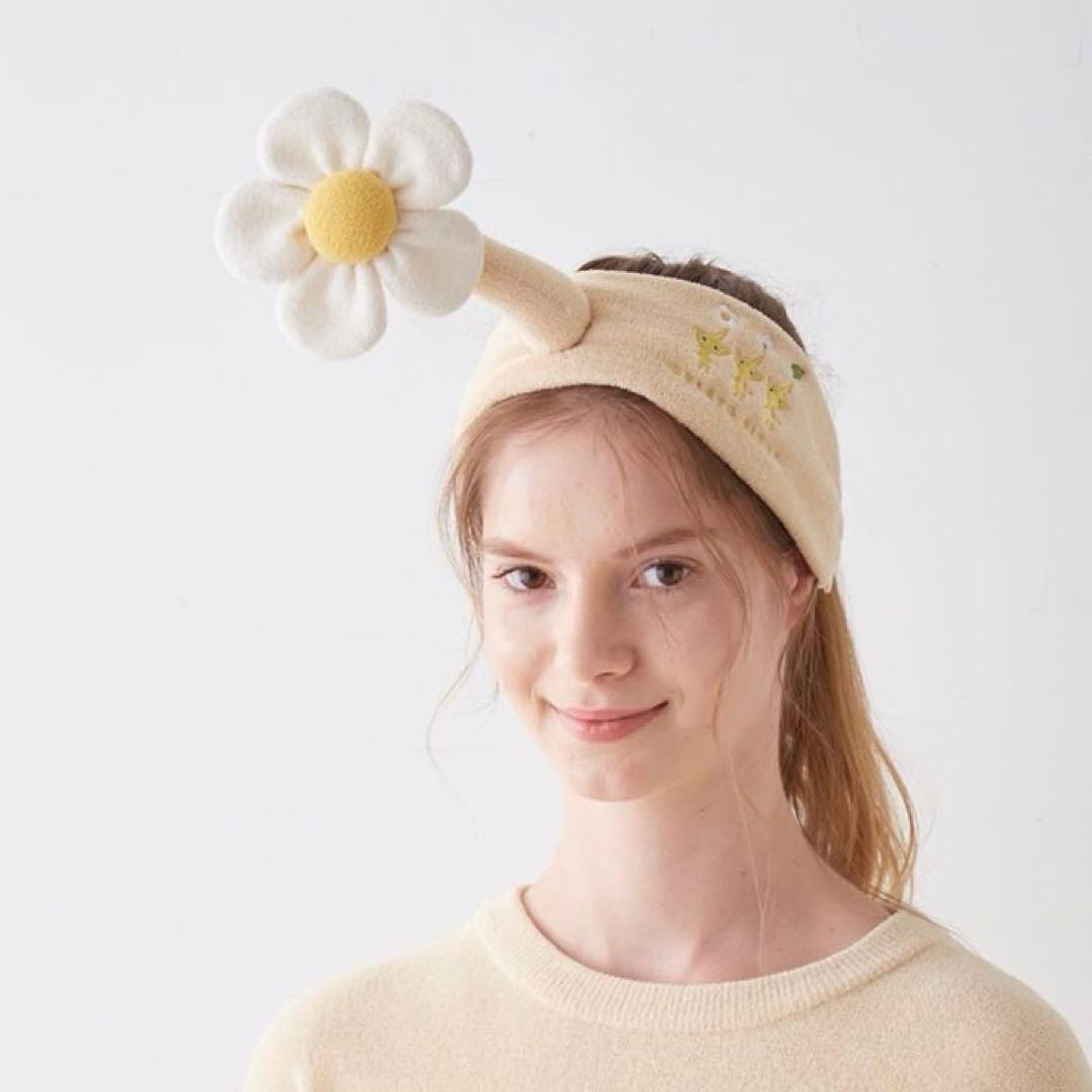 ジェラピケジェラートピケ黄ピクミンヘアバンド新品未使用タグ付き