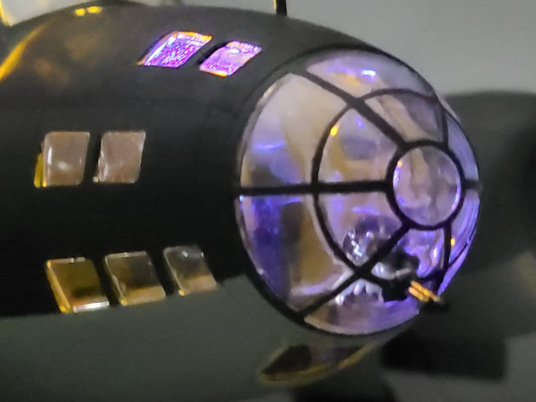 一式陸上攻撃機 山本五十六搭乗機 リアルモーターライズ LED仕様 完成