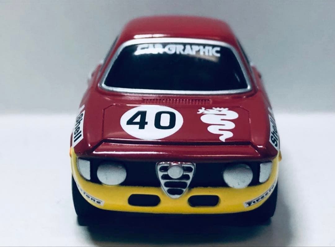 チョロQ　アルファロメオ Alfa Romeo GTA カーグラフィック