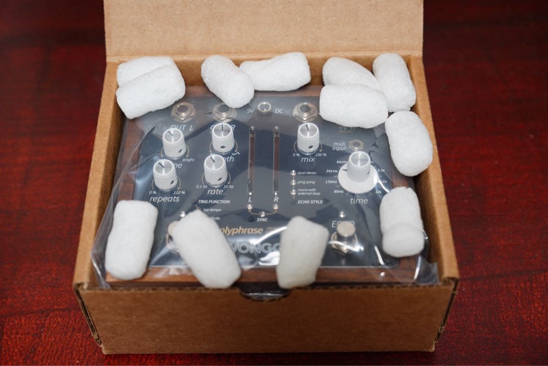 vongon polyprase エコー　ペダル　エフェクター