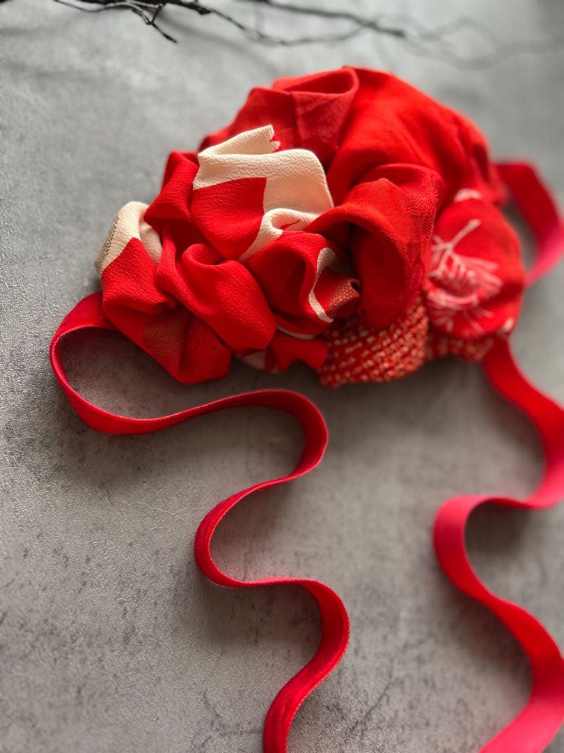 つ*ま様 七五三　七五三髪飾り　ヘッドドレス　着物髪飾り　リメイク髪飾り　022