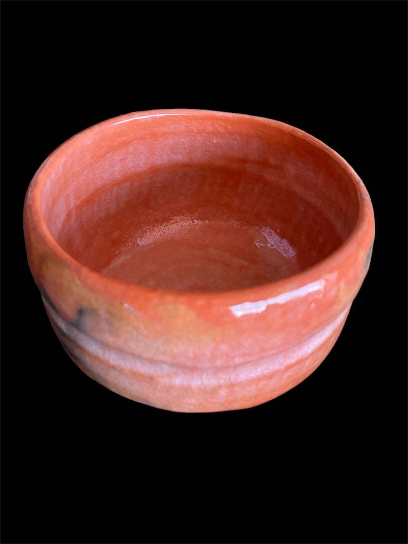 茶道具 赤楽茶碗 銘:洗心 佐々木松楽 大徳寺高橋悦道書付 - メルカリ