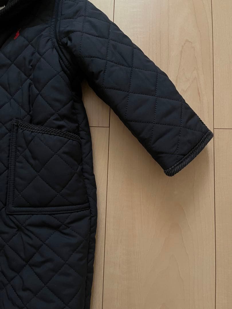 ［美品］ラルフローレン カバーオール キルティング ベビー 9M