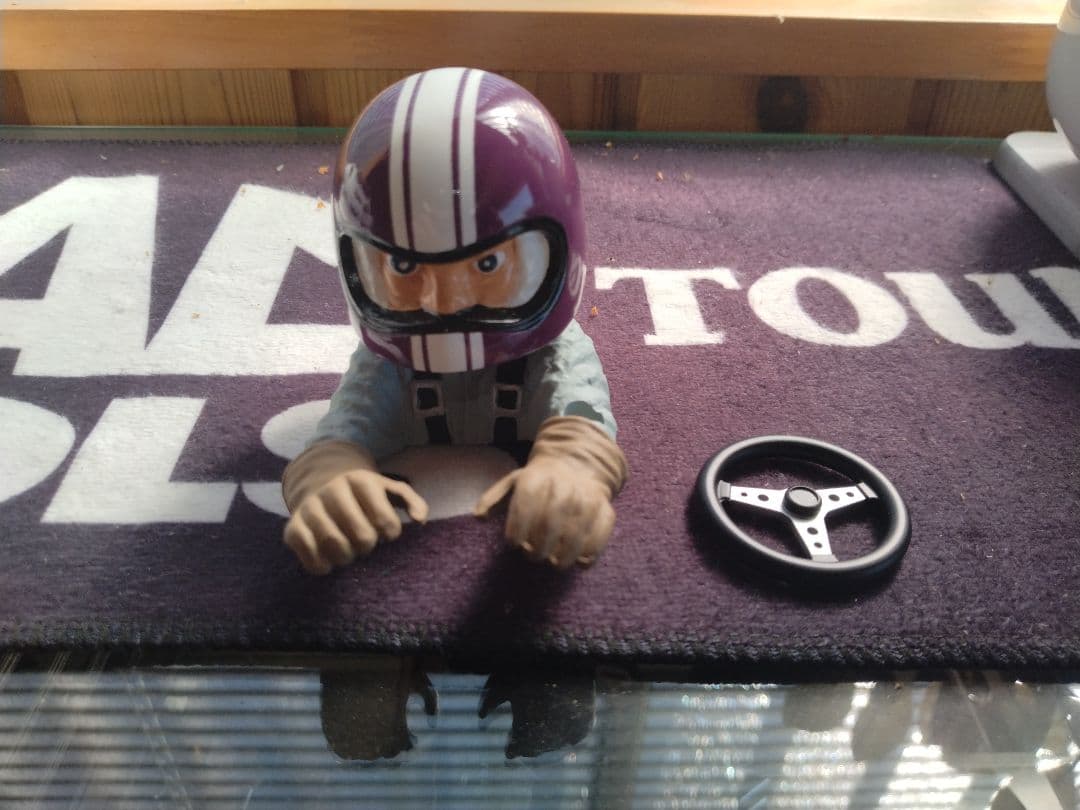 【塗装後未使用】タミヤ　シティターボ　ボディ＆ドライバーフィギュア