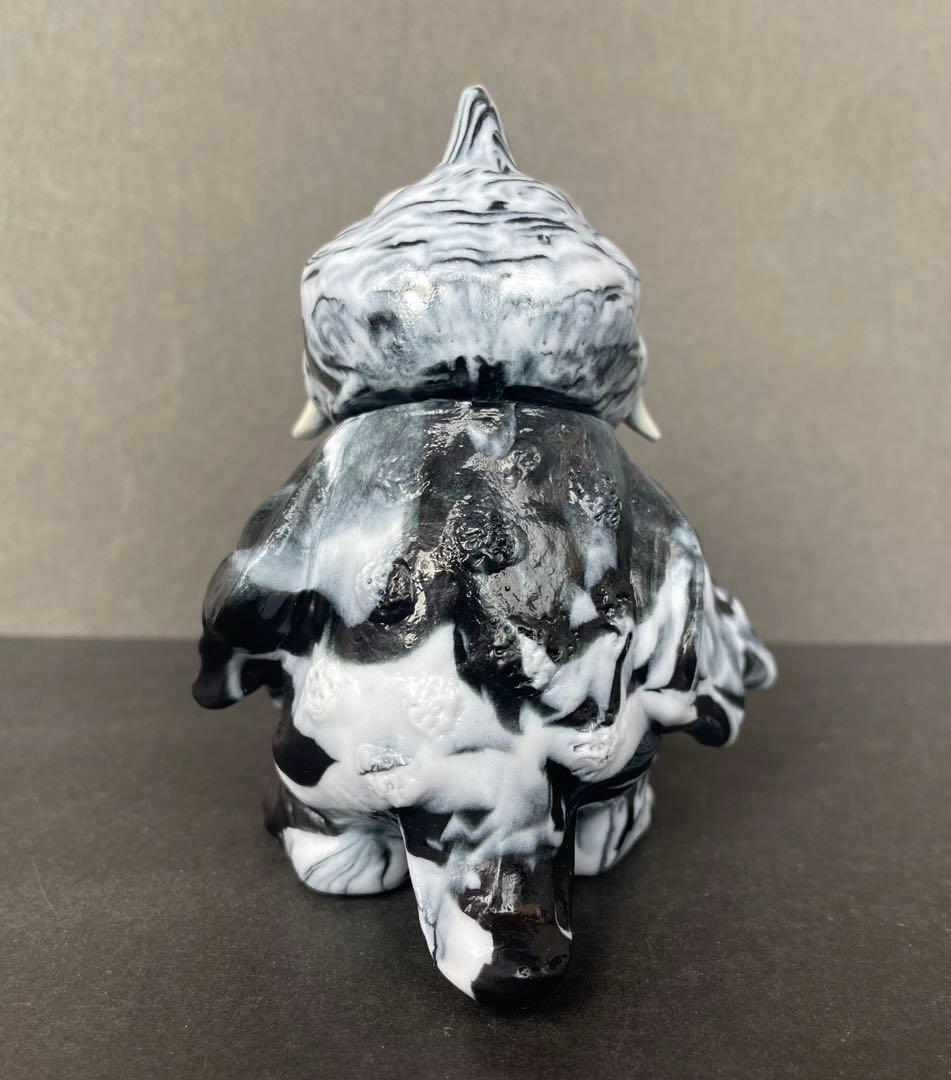 ウルトラCUBE　シカルナ工房　ペギラ　マーブル　ソフビ