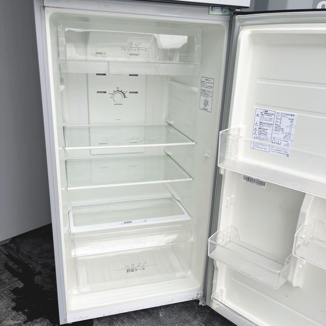 142取付無料！スタイリッシュシルバー大きめ227L製氷ケース付き冷蔵庫！洗濯機