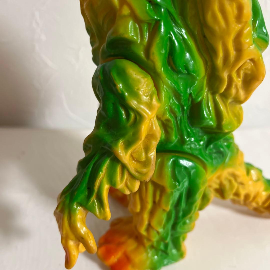 ⚠️貴重・激レア　公害怪獣ヘドラ　当時物　初版　1期　ブルマァク　ソフビ