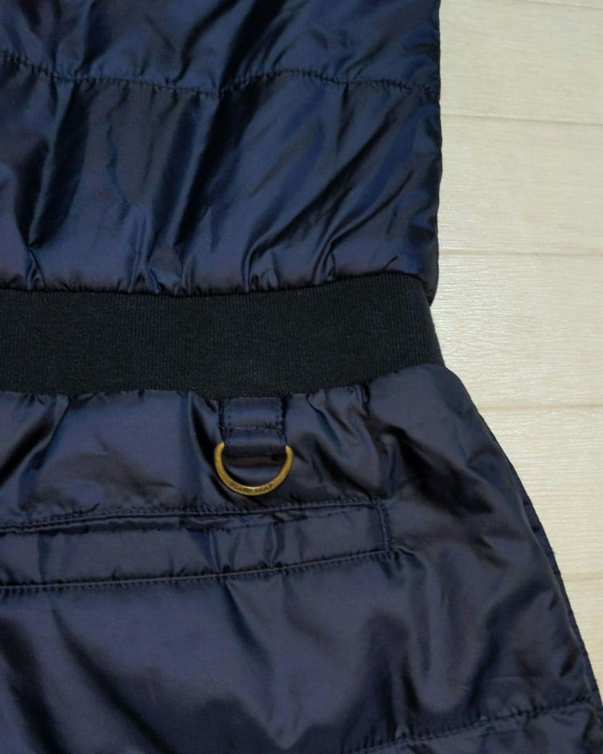 再再再値下げ美品！ビームスゴルフ　中綿ワンピースL　紺ネイビー