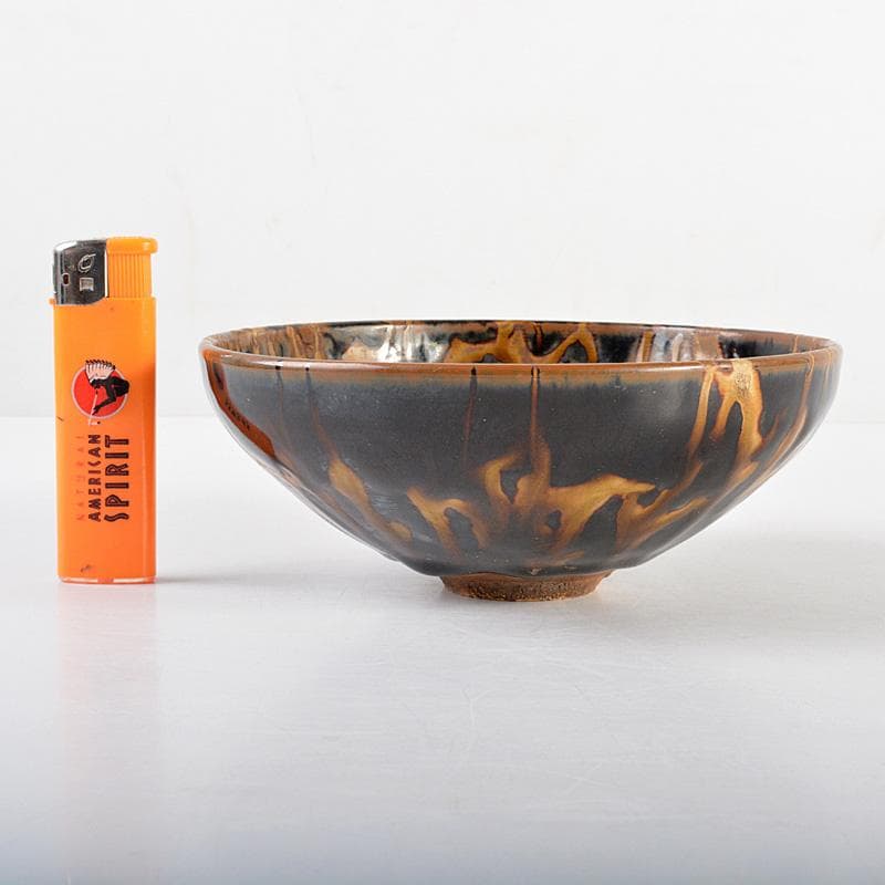 中国南宋吉州窯玳玻天目茶碗C R5585